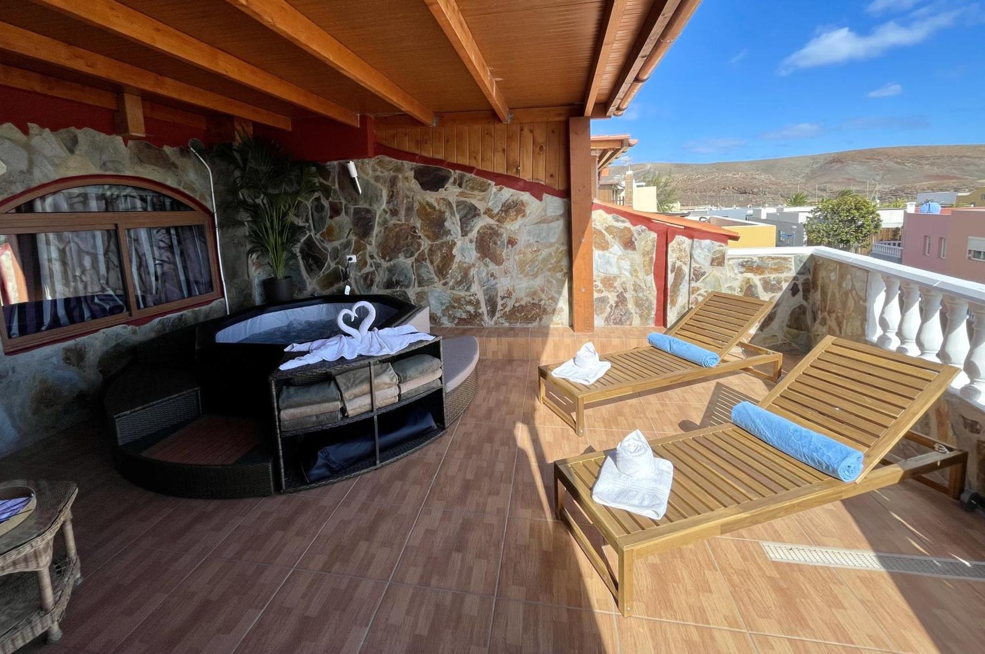 Chabela'S Seaview Penthouse & Spa La Lajita ภายนอก รูปภาพ